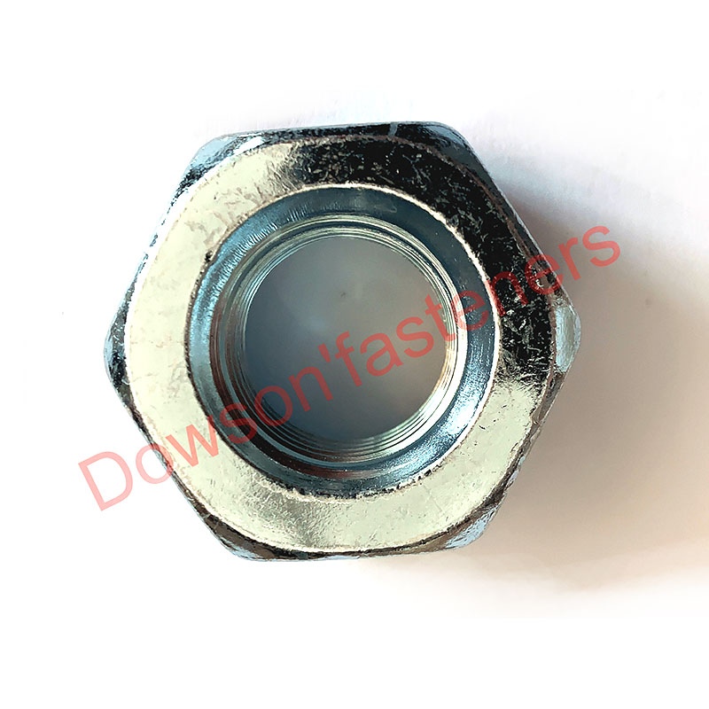 Thép Carbon Hex Nut mạ kẽm nặng